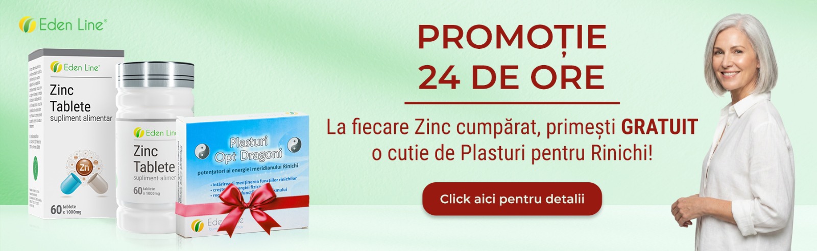 Zinc + Plasturi rinichi